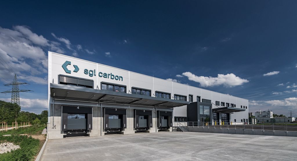 Das neue Logistikzentrum der SGL Carbon